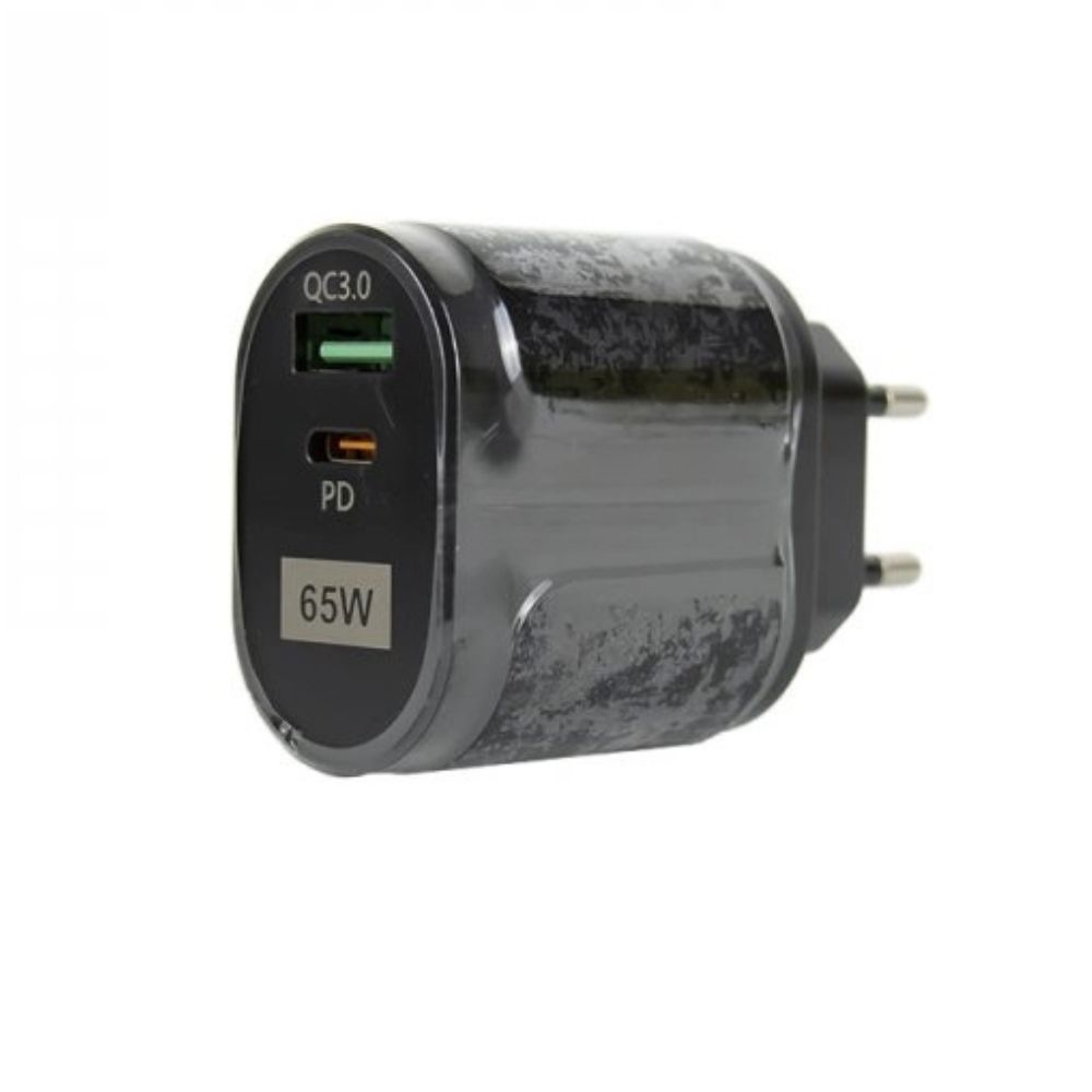 Adaptor Wall/USB & USB Type-C 65W 5V Super Fast